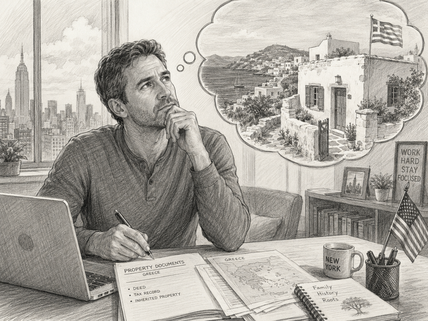 Can You Sell Inherited Property in Greece Without Travelling?
